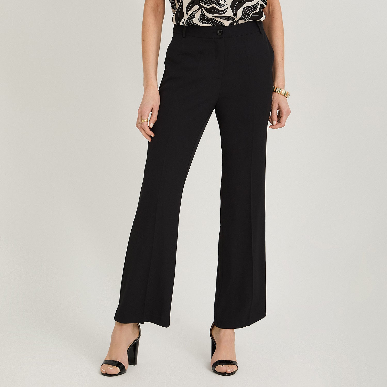 Pantalón Formal Sastrero Básico Liviano Negro